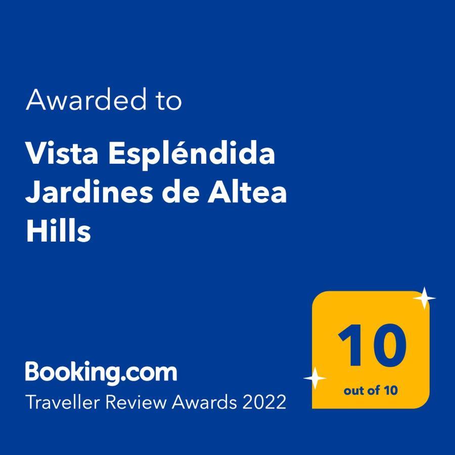 Vista Esplendida Jardines De Altea Hills Appartement Buitenkant foto